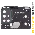 Back Camera Lens With Bracket For Motorola Moto G30 (XT2129 / 2021) (Phantom Black)