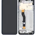 LCD Assembly With Frame For Motorola Moto G Play (XT2093 / 2021) (Refurbished) (Misty Blue)