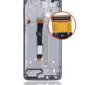 LCD Assembly With Frame For Motorola Moto G Power (XT2117 / 2021) (Refurbished) (Flash Gray)