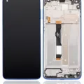 LCD Assembly With Frame For Motorola Moto G Power (XT2117 / 2021) (Refurbished) (Blue)