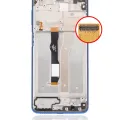 LCD Assembly With Frame For Motorola Moto G Power (XT2117 / 2021) (Refurbished) (Blue)