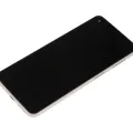LCD Assembly With Frame For Motorola Moto G Power (XT2117 / 2021) (Refurbished) (Polar Silver)