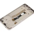 LCD Assembly With Frame For Motorola Moto G Power (XT2117 / 2021) (Refurbished) (Polar Silver)