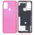 Back cover Glass For Motorola Moto G20 (XT2128 / 2021) (Flamingo Pink)