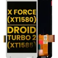 Дисплейний модуль (LCD) без рамки для Motorola Moto X Force (XT1580 / 2015) / Droid Turbo 2 (XT1585 / 2015) (Refurbished) (білий)