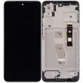 OLED Assembly With Frame For Motorola Moto G52 (XT2221 / 2022) (Refurbished) (All Colors)