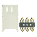 Sim Card And Memory Card Reader Flex For Motorola Moto Z Force Droid (XT1650-02 / 2016) (Soldering Required)