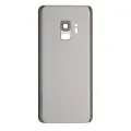 Back Cover Glass With Camera Lens For Samsung Galaxy S9 (No Logo) (Aftermarket Plus) (Silver)