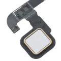 Home Button With Flex Cable For Motorola Moto Z Play Droid (XT1635 / 2016) (White)