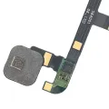 Home Button With Flex Cable For Motorola Moto Z Play Droid (XT1635 / 2016) (White)