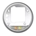 Back Camera Lens Bracket And Flash Defuser For Motorola Moto Z Play Droid (XT1635 / 2016) (Silver)