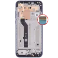 LCD Assembly With Frame For Motorola Moto E (XT2052 / 2020) (Genuine OEM) (Midnight Blue)