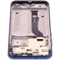LCD Assembly With Frame For Motorola Moto E (XT2052 / 2020) (Genuine OEM) (Midnight Blue)