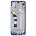 LCD Assembly With Frame For Motorola One Action (XT2013-1 / XT2013-2 / XT2013-4 / 2019) (Genuine OEM) (Denim Blue)