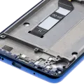 LCD Assembly With Frame For Motorola One Action (XT2013-1 / XT2013-2 / XT2013-4 / 2019) (Genuine OEM) (Denim Blue)