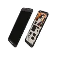 LCD Assembly With Frame For Motorola Moto X2 (XT1096 / 2014) (Refurbished) (Black)