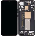OLED Assembly With Frame For Motorola ThinkPhone (XT2309 / 2023) (Genuine OEM) (Carbon Black)