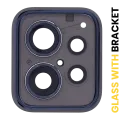 Back Camera Lens With Bracket For Motorola ThinkPhone (XT2309 / 2023) (Genuine OEM) (Carbon Black)