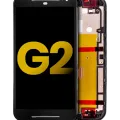LCD Assembly With Frame For Motorola Moto G2 (XT1068 / 2014) (Refurbished) (Black)