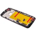 LCD Assembly With Frame For Motorola Moto G2 (XT1068 / 2014) (Refurbished) (Black)