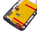 LCD Assembly With Frame For Motorola Moto G2 (XT1068 / 2014) (Refurbished) (Black)