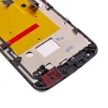 LCD Assembly With Frame For Motorola Moto G2 (XT1068 / 2014) (Refurbished) (Black)
