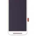 LCD Assembly With Frame For Motorola Moto G2 (XT1064 / XT1068 / XT1069 / 2014) (Refurbished) (White)