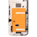LCD Assembly With Frame For Motorola Moto G2 (XT1064 / XT1068 / XT1069 / 2014) (Refurbished) (White)