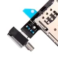 Sim Card Reader Flex With Board For Motorola Moto G2 (XT1068 / 2014) (Dual Sim)
