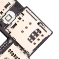 Sim Card Reader Flex With Board For Motorola Moto G2 (XT1068 / 2014) (Dual Sim)
