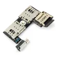 Sim Card Reader Flex With Board For Motorola Moto G2 (XT1068 / 2014) (Dual Sim)