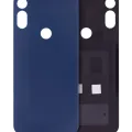 Back cover Glass For Motorola Moto E (XT2052 / 2020) (Midnight Blue)