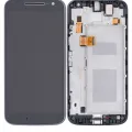 LCD Assembly With Frame For Motorola Moto G4 (XT1620 / XT1621 / XT1622 / XT1625 / XT1626 / 2016) (Refurbished) (Black)