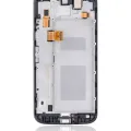 LCD Assembly With Frame For Motorola Moto G4 (XT1620 / XT1621 / XT1622 / XT1625 / XT1626 / 2016) (Refurbished) (Black)