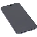 LCD Assembly With Frame For Motorola Moto G4 (XT1620 / XT1621 / XT1622 / XT1625 / XT1626 / 2016) (Refurbished) (Black)