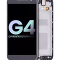 LCD Assembly With Frame For Motorola Moto G4 (XT1620 / XT1621 / XT1622 / XT1625 / XT1626 / 2016) (Genuine OEM) (Black)