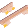 Hard Buttons (Power / Volume) For Samsung Galaxy A73 (A735 / 2022) (Peach)
