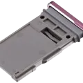 Single Sim Card Tray For Samsung Galaxy Z Fold 4 (F936) (Burgundy)