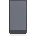 LCD Assembly With Frame For ZTE Blade X Max (Z983) (Refurbished) (Black)