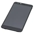 LCD Assembly With Frame For ZTE Blade X Max (Z983) (Refurbished) (Black)