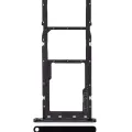 Dual Sim Card Tray For Samsung Galaxy A04E (A042 / 2022) (Black)