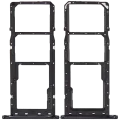 Dual Sim Card Tray For Samsung Galaxy A04E (A042 / 2022) (Black)