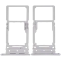 Dual Sim Card Tray For Samsung Galaxy A34 (A346 / 2023) (Silver)