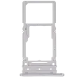 Dual Sim Card Tray For Samsung Galaxy A34 (A346 / 2023) (Silver)