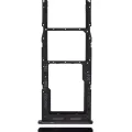 Dual Sim Card Tray For Samsung Galaxy A04S (A047 / 2022) (Black)