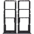 Dual Sim Card Tray For Samsung Galaxy A04S (A047 / 2022) (Black)