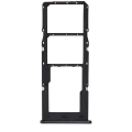 Dual Sim Card Tray For Samsung Galaxy A04S (A047 / 2022) (Black)