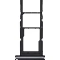 Dual Sim Card Tray For Samsung Galaxy A24 4G (A245 / 2023) (Black)