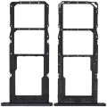 Dual Sim Card Tray For Samsung Galaxy A24 4G (A245 / 2023) (Black)
