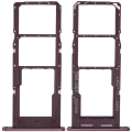 Dual Sim Card Tray For Samsung Galaxy A14 5G (A146F / 2023) (Dark Red)